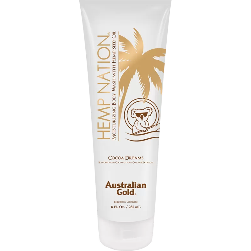 Australian Gold Hemp Nation Body wash -illuminante Cocoa Dreams 235ml