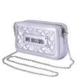 LOVE MOSCHINO BORSA PORTAFOGLIO ARGENTO