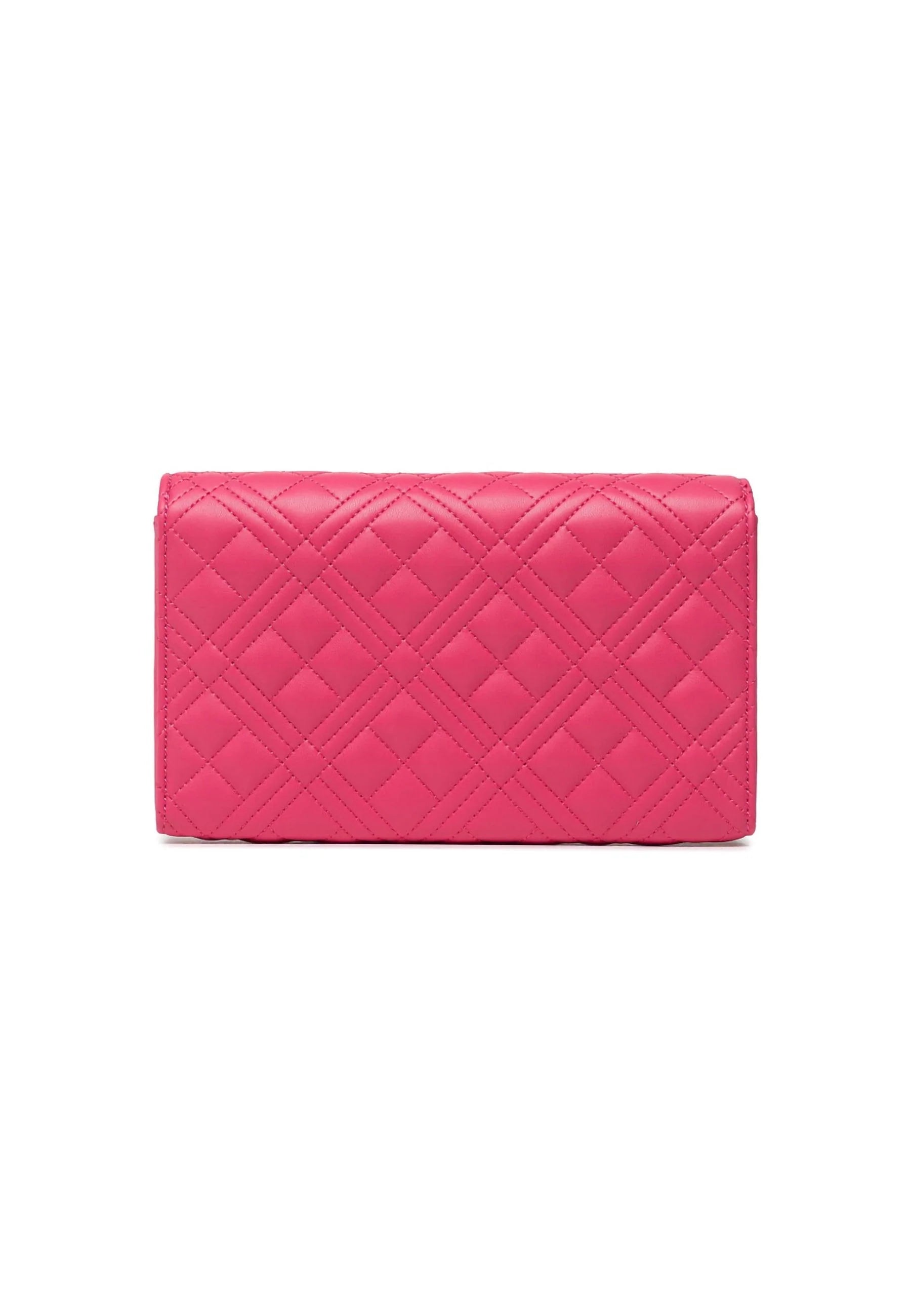 LOVE MOSCHINO Borsa Tracolla Quilted Fuxia