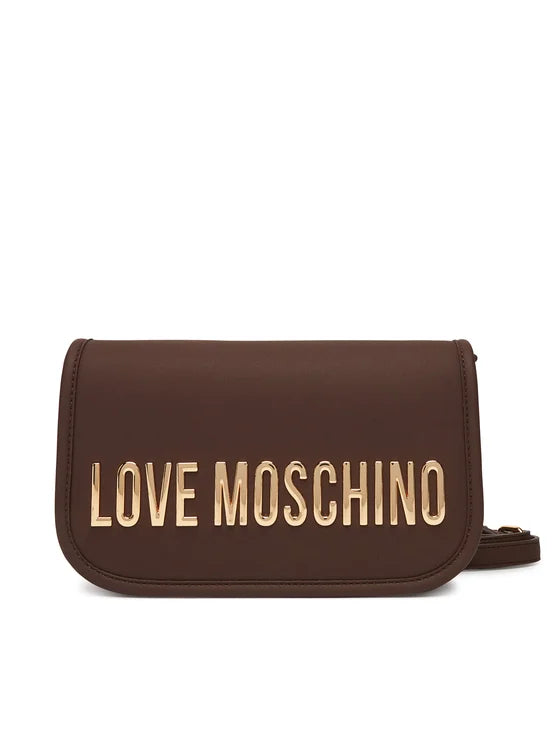 LOVE MOSCHINO BORSA TRACOLLA CASTAGNA