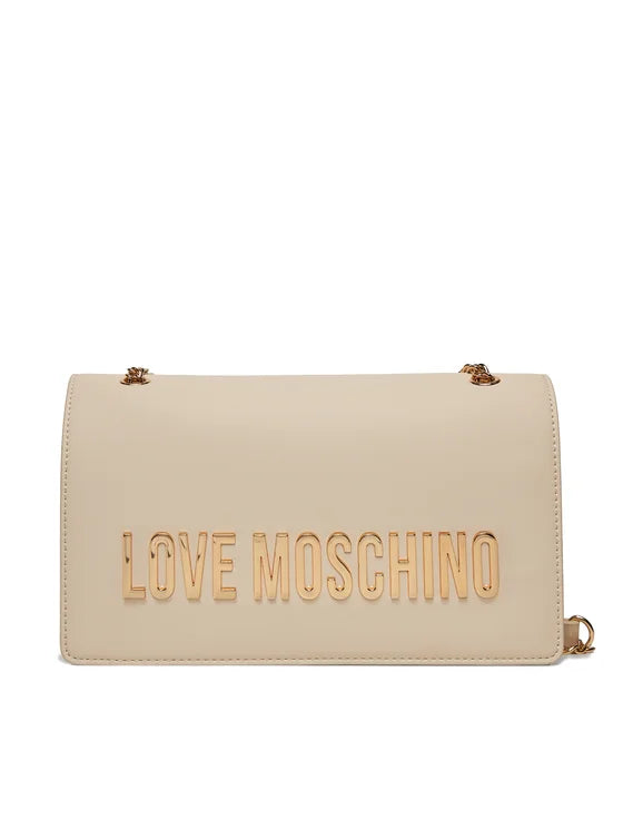 LOVE MOSCHINO BORSA PU GRS AVORIO TRACOLLA