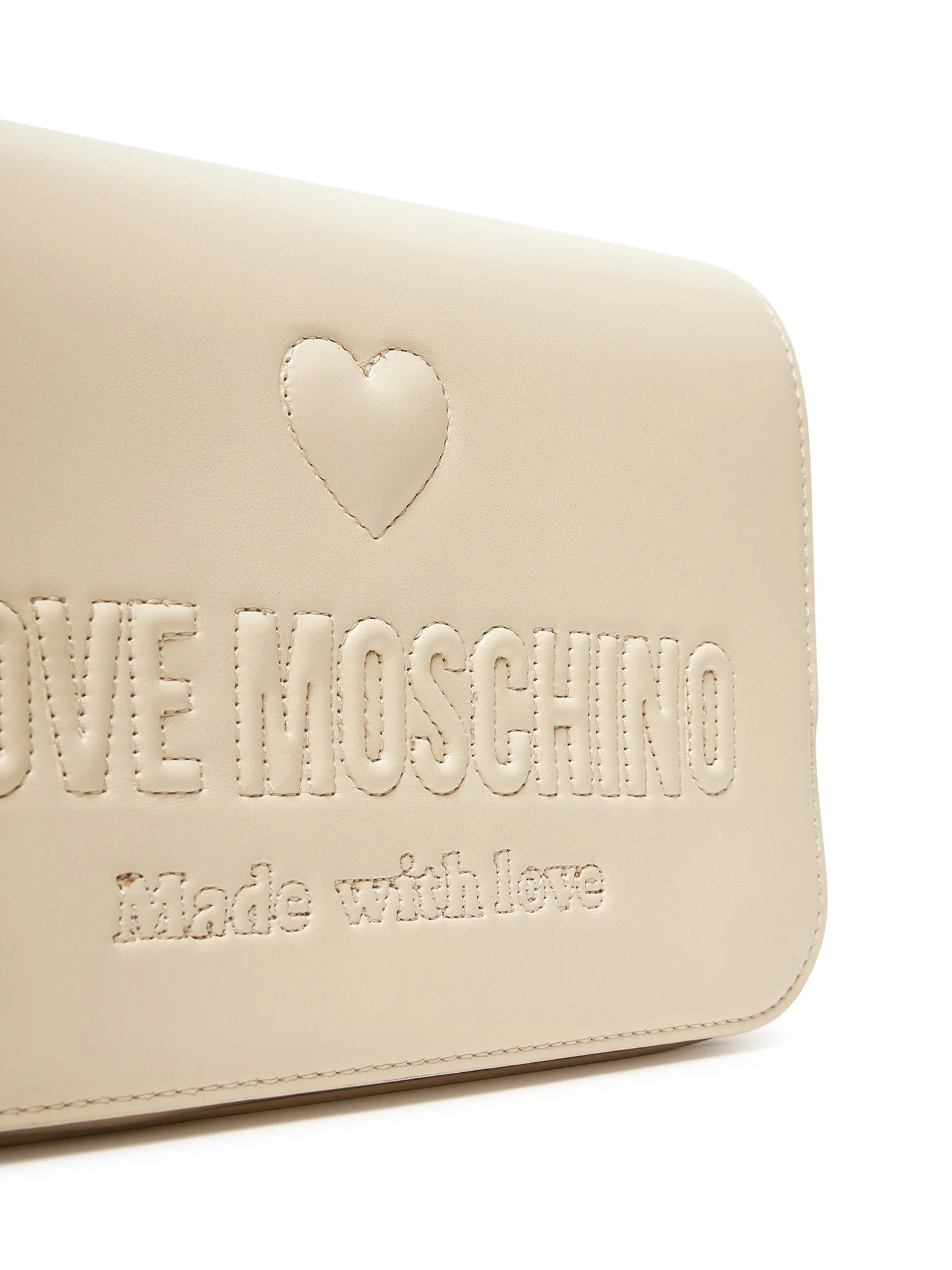 LOVE MOSCHINO BORSA CON TRACOLLA AVORIO