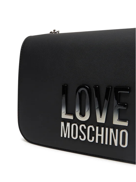 LOVE MOSCHINO BORSA TRACOLLA LOGO SFUMATO