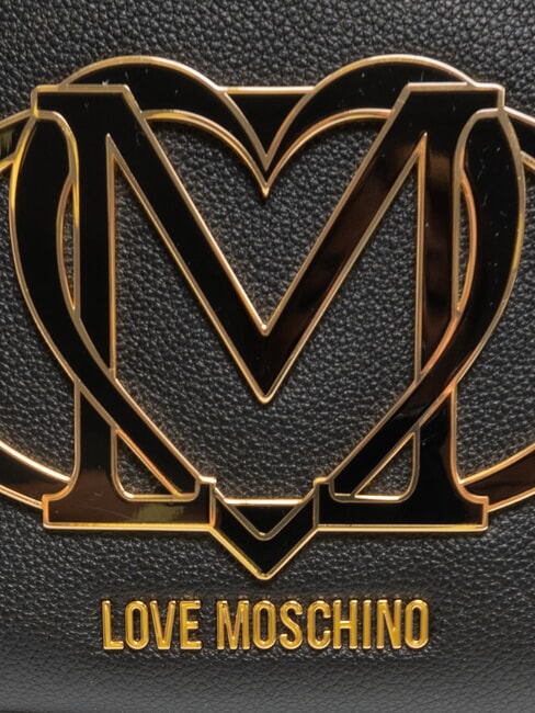 BORSA A SPALLA LOGO FRONTALE LOVE MOSCHINO