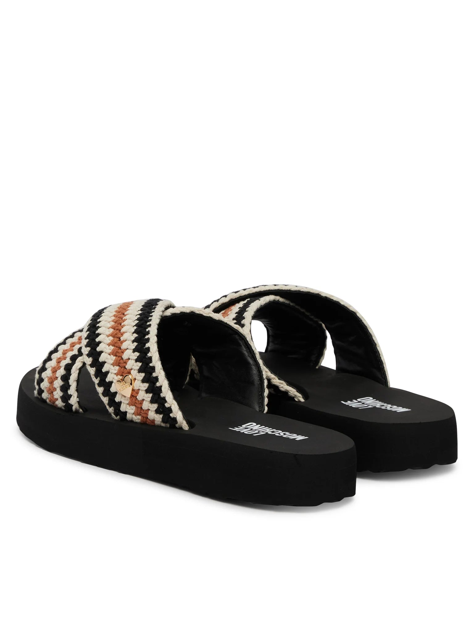 LOVE MOSCHINO CROCHET SLIPPER