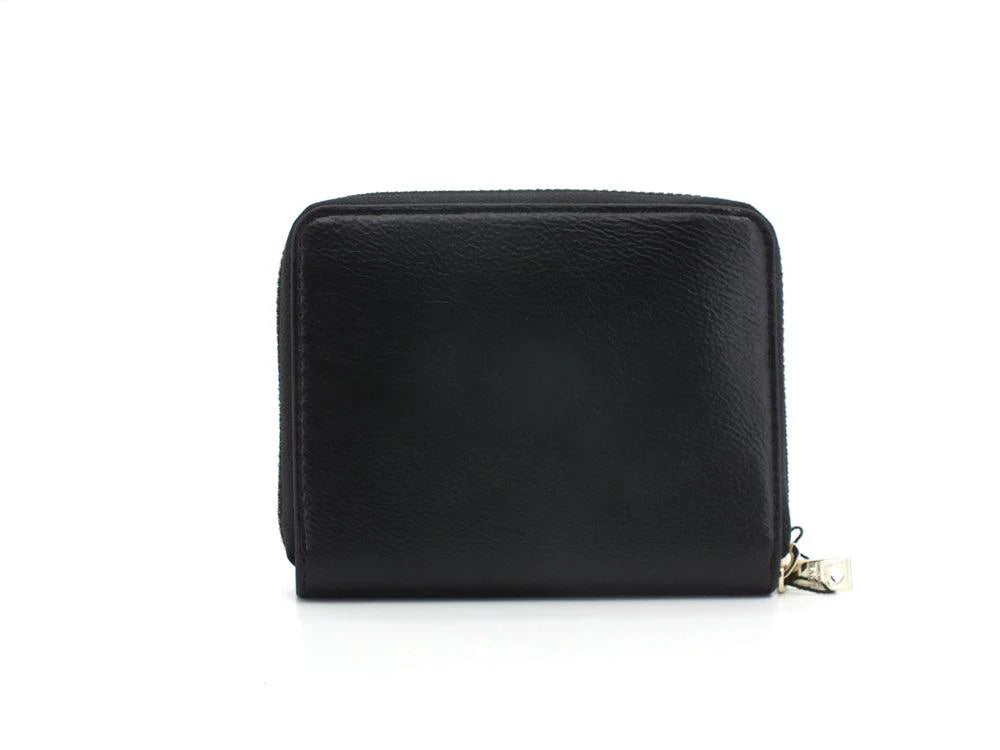 LOVE MOSCHINO PORTAFOGLIO NERO CON CUORE ROSSO