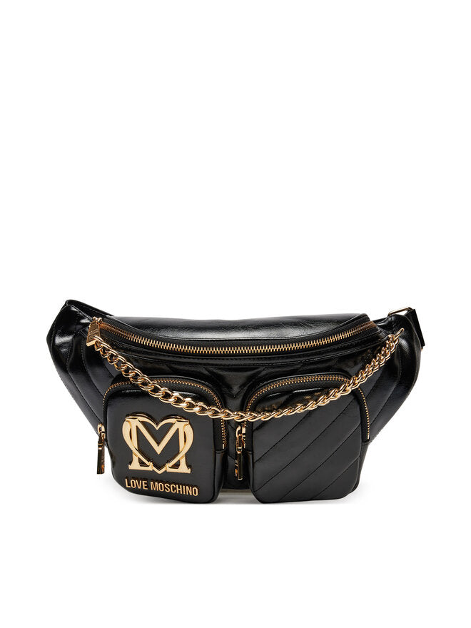 LOVE MOSCHINO MARSUPIO CON TASCHE