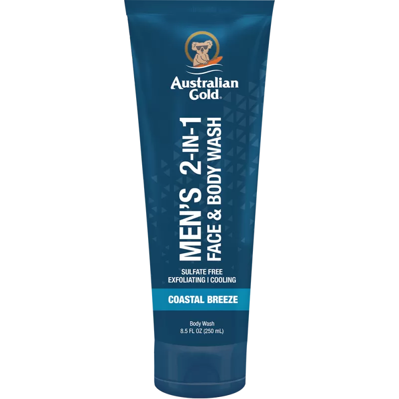 MEN’S 2-IN-1 FACE & BODY WASH 250ml