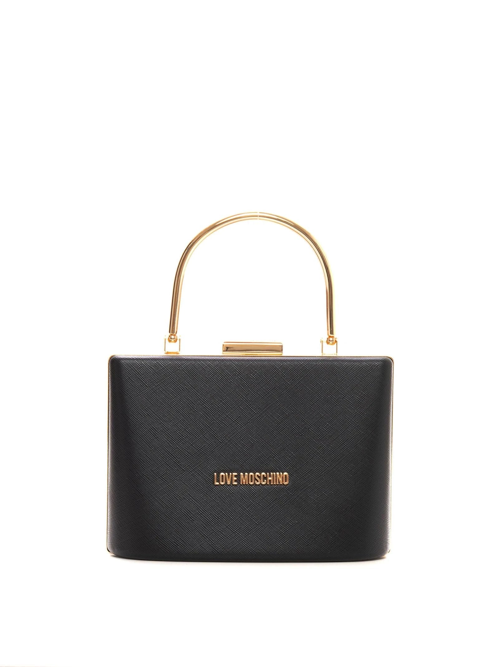 LOVE MOSCHINO MINI BORSA A MANO RIGIDA