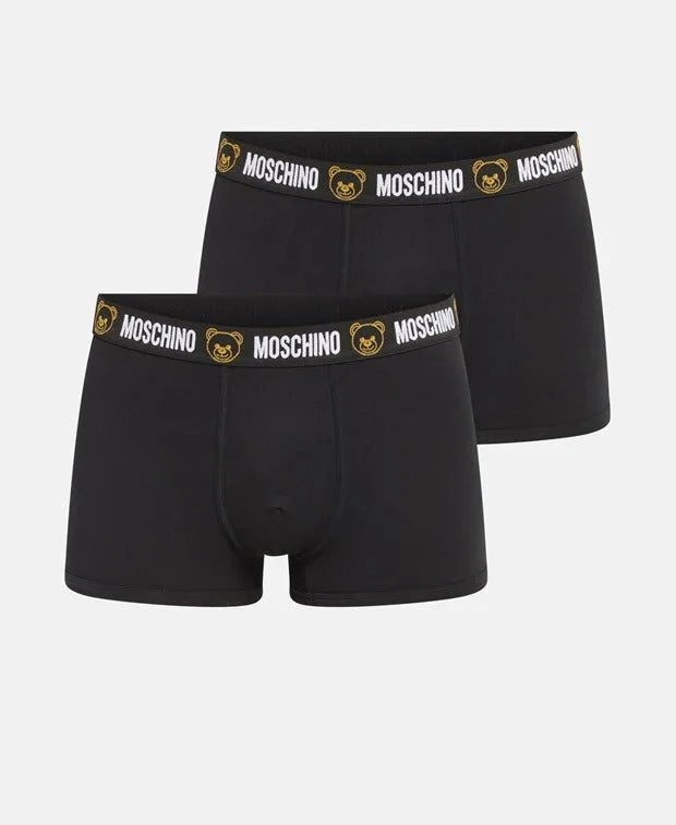 MOSCHINO UNDERWEAR 2-PACK BOXER WITH BEAR