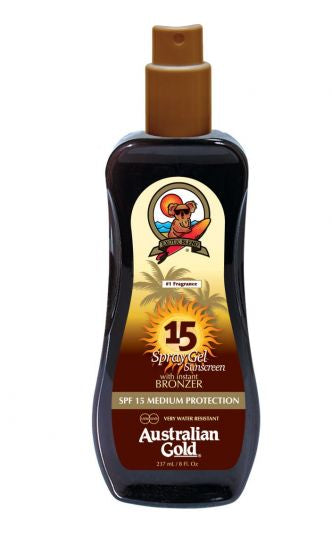 Australian Gold SPF15 Spay Gels con effetto Bronze 237ml