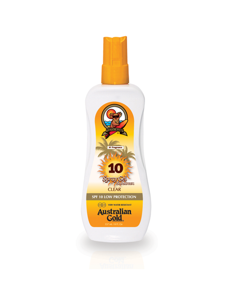 Australian Gold SPF10 Spray Gel 237ml