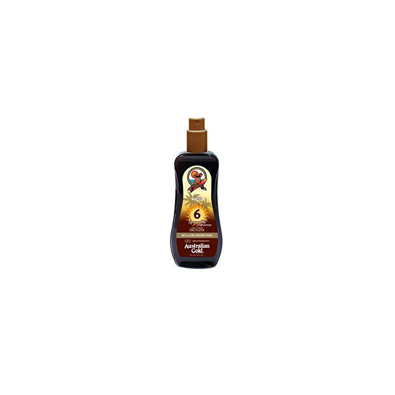 Australian Gold SPF6 Spray Gels con effetto Bronze 237ml