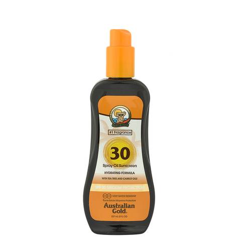 Australian Gold SPF30 Spray OIL con olio di carota 237ml