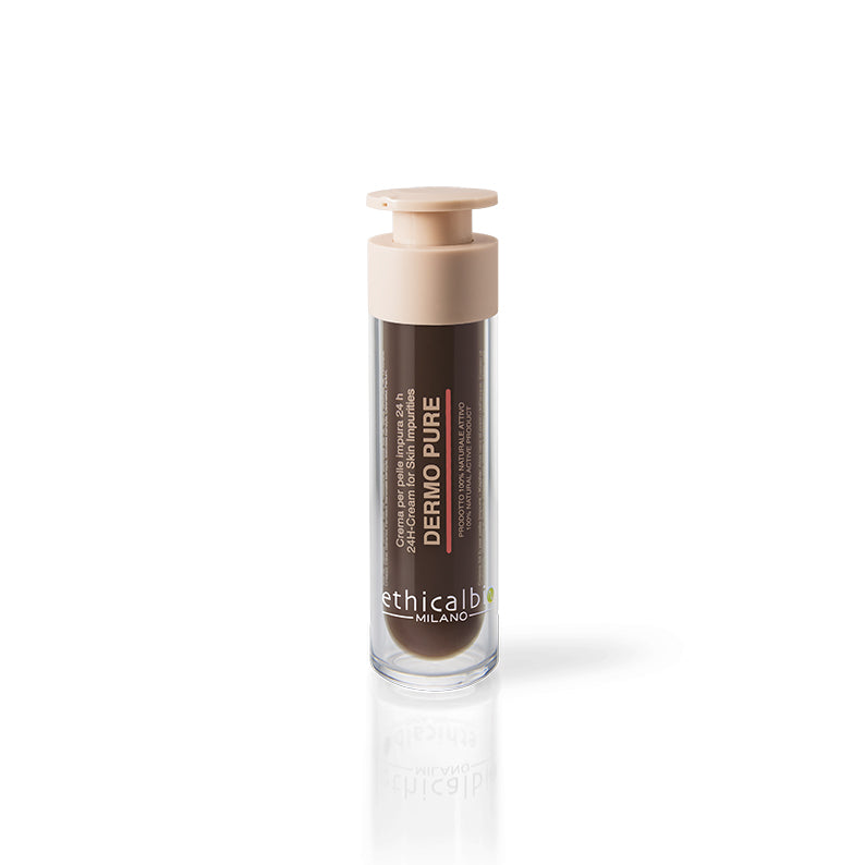 Ethicalbeauty Professional Crema Dermo Pure 24H Per Pelle Impura Seborroica e Acneica 50ML
